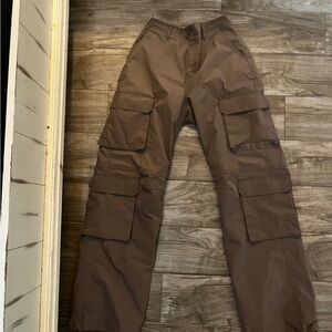 Love Tree Women's Brown Cargo Pants